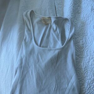 SEZANE WHITE TANK